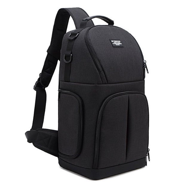 Фоторюкзак универсальный на одно плечо Черный/Красный (IBF043BR)