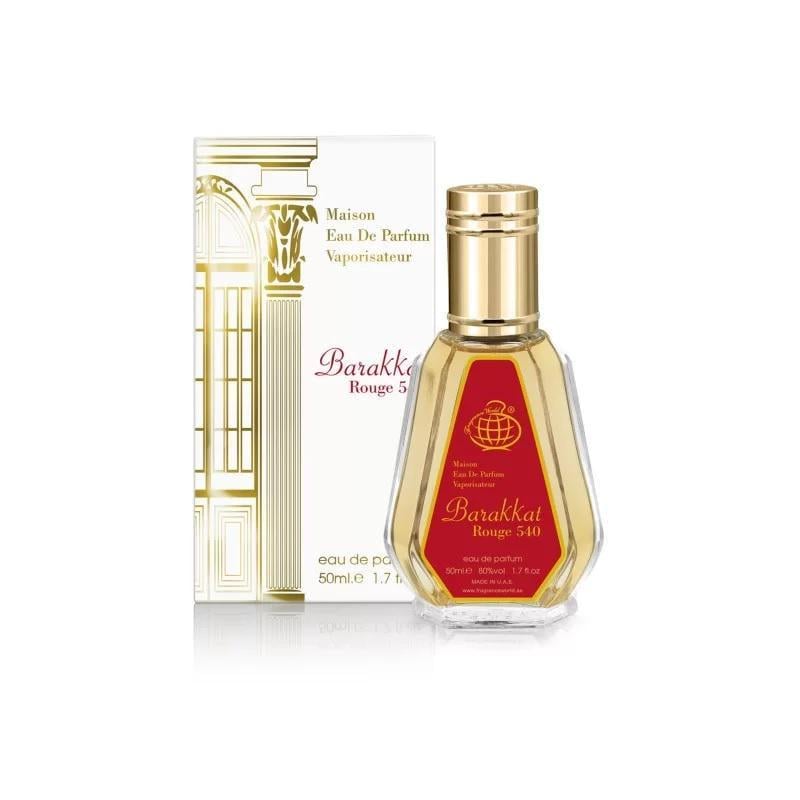 Парфюмированная вода унисекс Fragrance World Barakkat Rouge 540 50 мл (383101)
