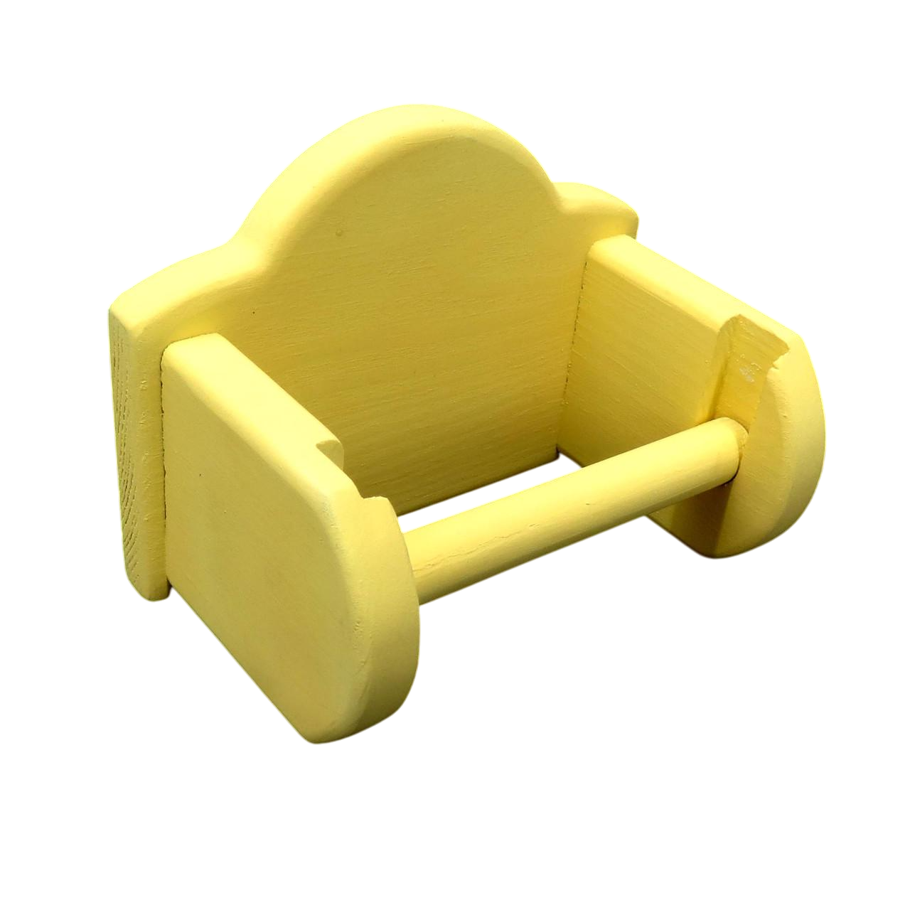 Держатель для туалетной бумаги из дерева Вольфрам Лимонад (ДТБ-000951)