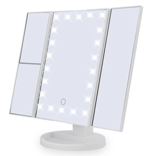 Зеркало для макияжа UKC Superstar Magnifying Mirror с LED подсветкой