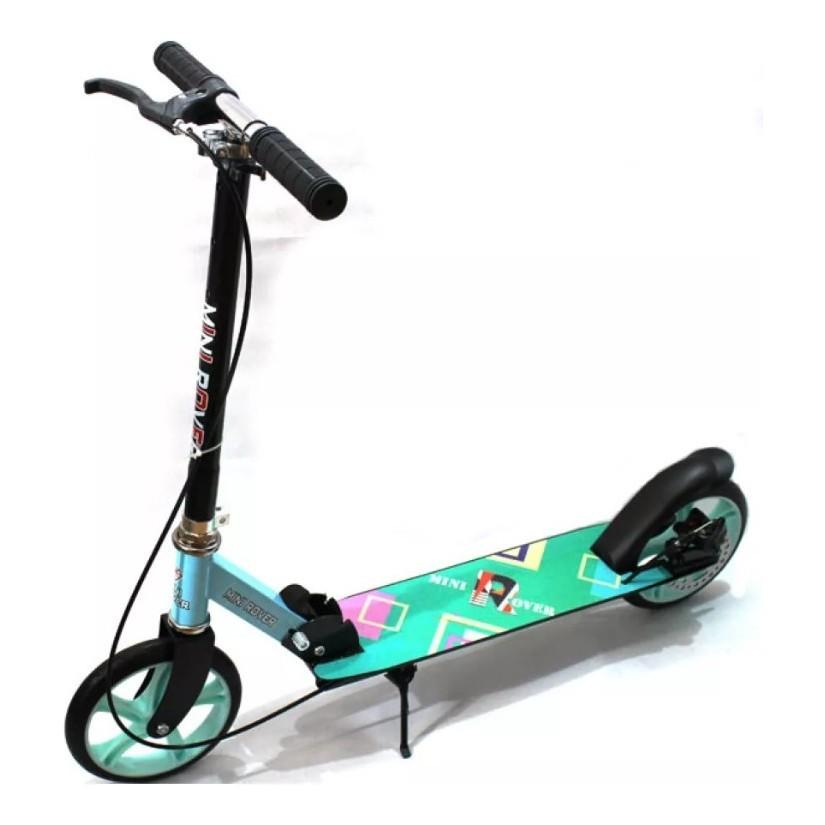 Самокат Bavar Sport с дисковым тормозом Бирюзовый(438338)