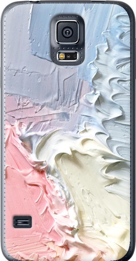 Чехол на Samsung Galaxy S5 Duos SM G900FD Пастель v1 (3981u-62-42517)