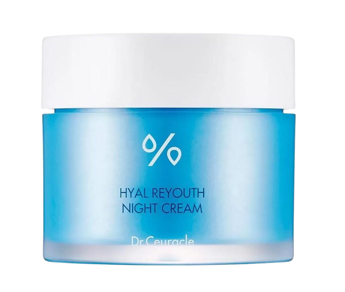 Крем-маска зволожуюча нічна Dr. Ceuracle HYAL REYOUTH NIGHT CREAM з гіалуроновою кислотою 60 мл (2360182881)