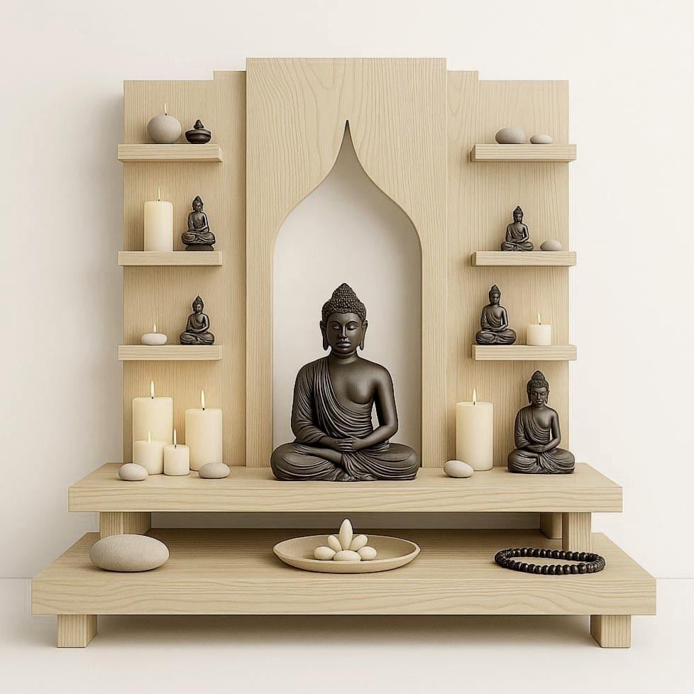 Алтарь для медитации из дерева Винпер Бланже (ЛАТ-007801)