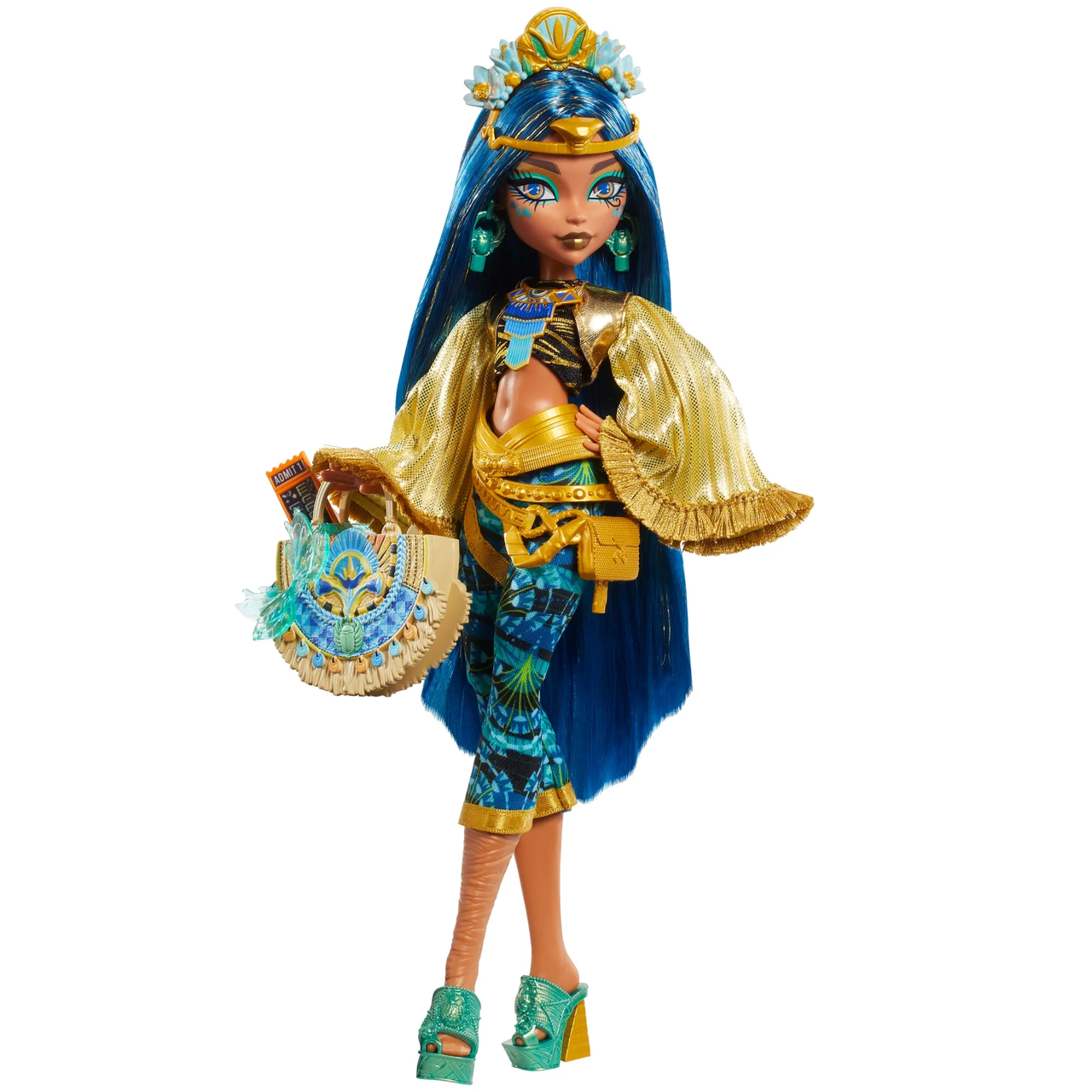 Лялька Monster High Monster Fest Cleo De Nile Fashion Doll with Festival Outfit Band Poster Statement Bag & More (2556685641)
