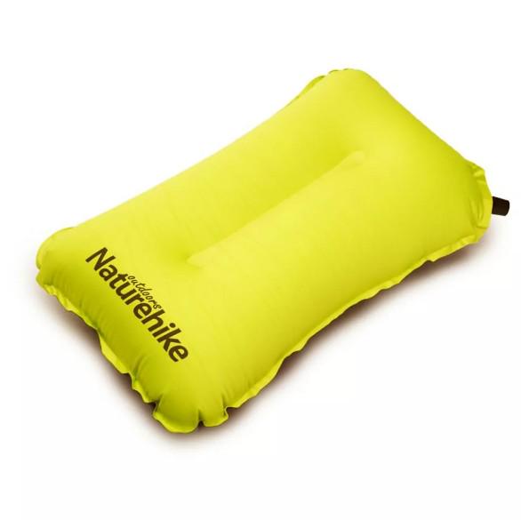 Подушка самонадувна Naturehike Sponge automatic NH17A001-L 27x46x9,5 см Жовтий (d30a87ed)