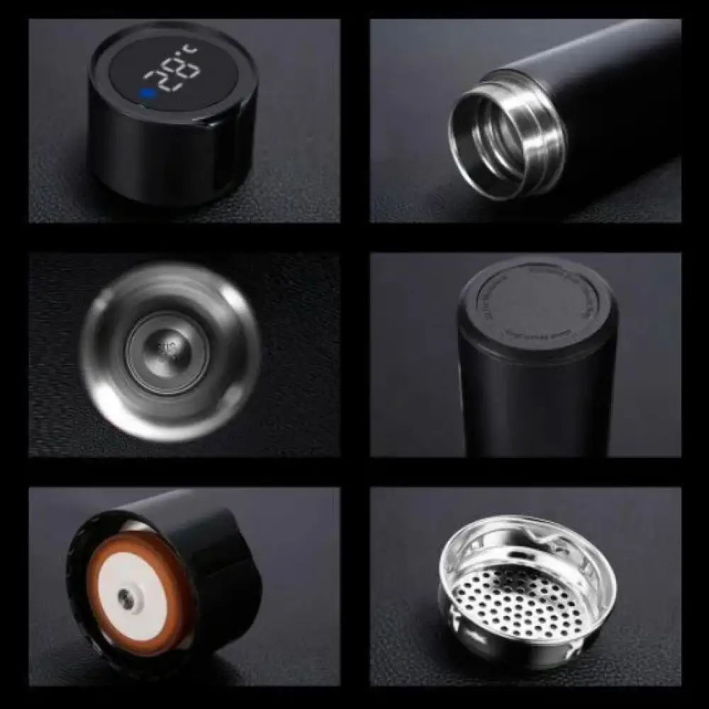 Термос для школи з індикатором температури T-Bottle 919 0,5 л (6-18-218/2JD-42) - фото 2 Термос для школи з індикатором температури T-Bottle 919 0,5 л (6-18-218/2JD-42) - фото 2