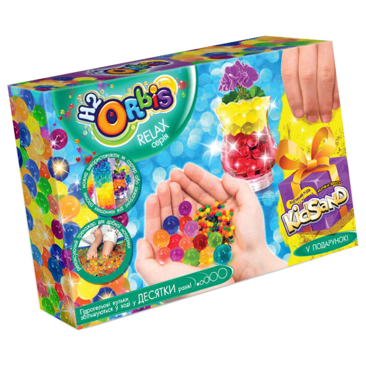 Антистресс Danko Toys RELAX BOX от 3 лет 400 г Желтый (PZ-340-P-89)