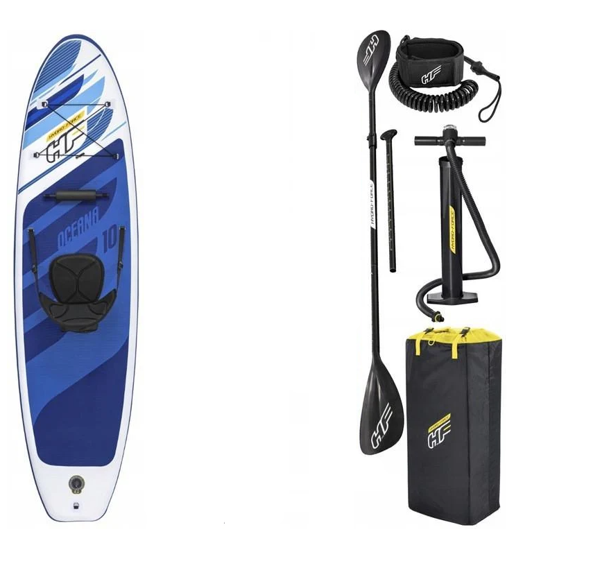SUP-дошка Bestway 65350 Hydro-Force до 120 кг 305х84х12 см з сидінням/підставкою для ніг/подвійним веслом SUP-дошка Bestway 65350 Hydro-Force до 120 кг 305х84х12 см з сидінням/підставкою для ніг/подвійним веслом