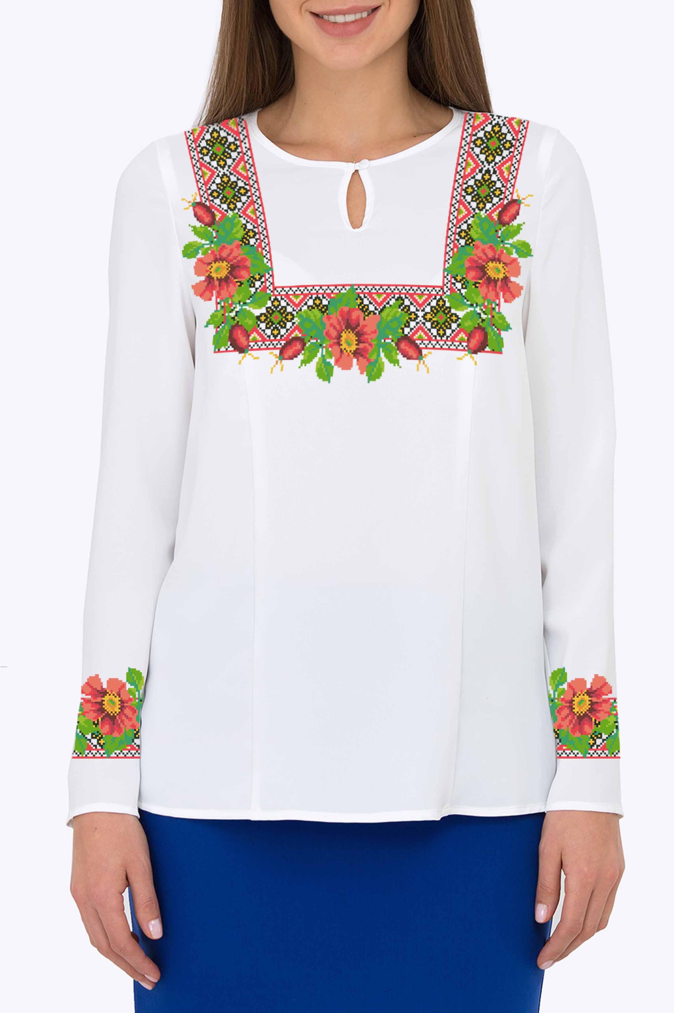 Заготовка для вишивки нитками або бісером сорочка СЖ-66 домоткане полотно Заготовка для вишивки нитками або бісером сорочка СЖ-66 домоткане полотно