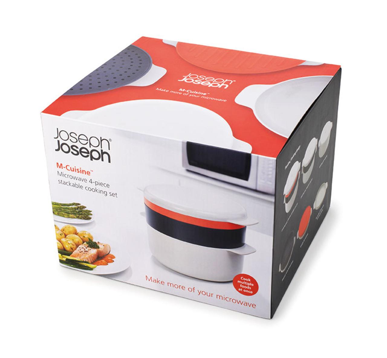 Набор для приготовления Joseph Joseph в микроволновке M-Cuisine из 4 предметов (45001) - фото 5