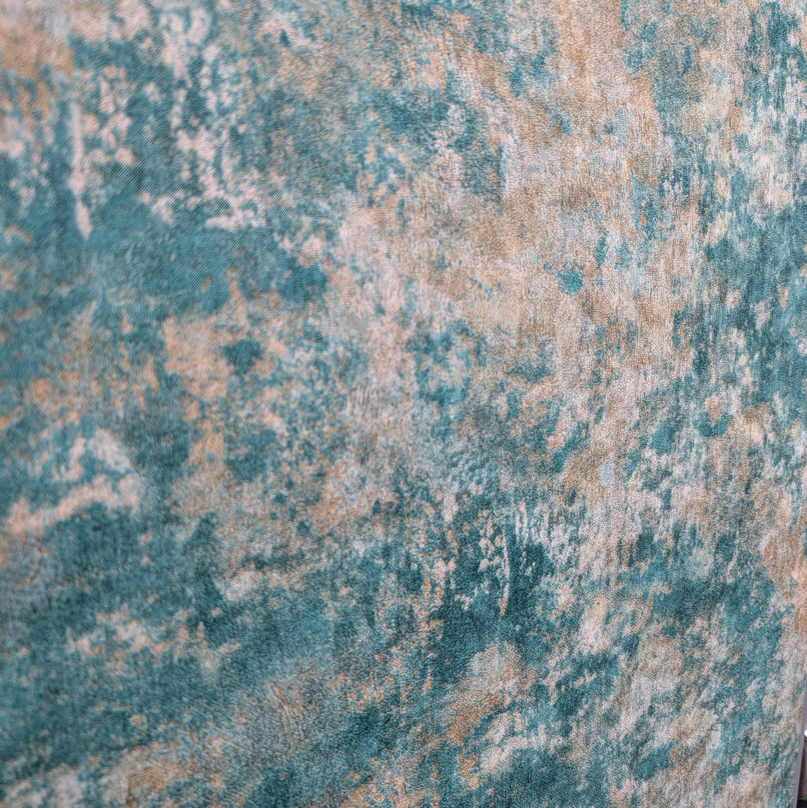 Шпалери вінілові на флізеліновій основі Grandeco Elementum EE1204 Штукатурка Зелений - фото 2