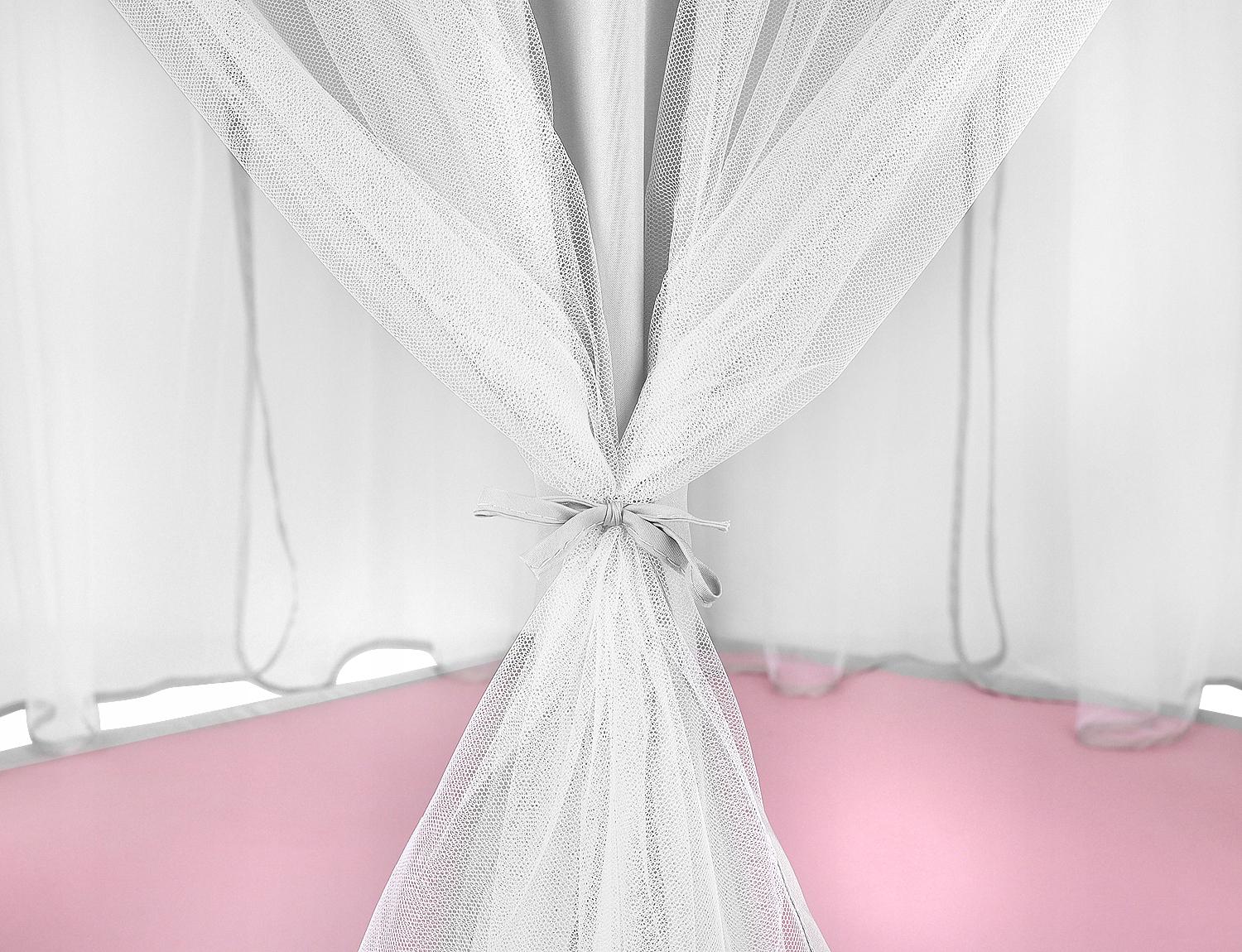 Палатка детская Kruzzel Серый/Розовый (8772) - фото 6 Палатка детская Kruzzel Серый/Розовый (8772) - фото 6