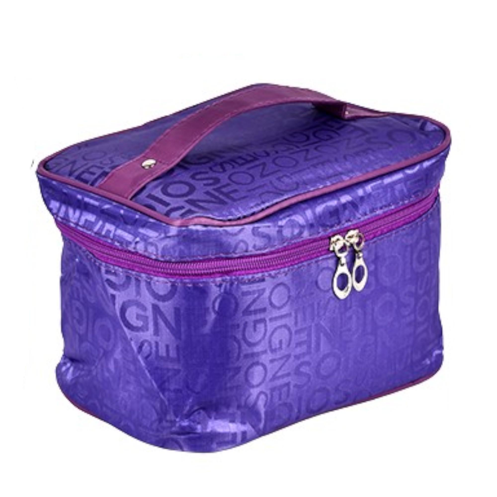 Сумка-косметичка із дзеркалом Stenson R32854 21,5х15х14 см Фіолетовий (27918662)