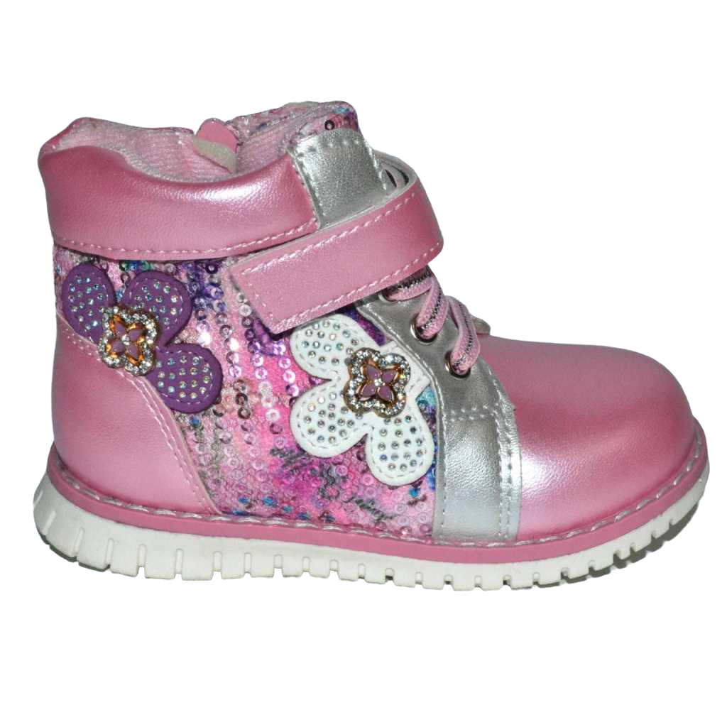 Ботинки демисезонные Y.TOP 1894-3 р. 22 13,8 см Pink