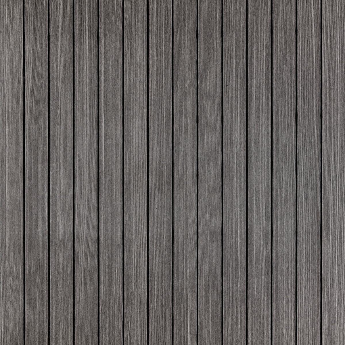 Покрытие виниловое самоклеящееся 3D рейки 600х600х2,8 мм Пепельный (D SW-00002196)