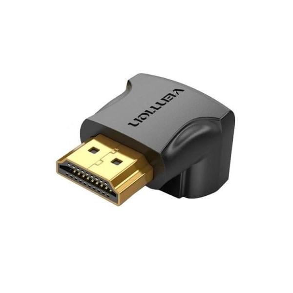 Адаптер-переходник угловой Vention HDMI 4K Male - Female Черный (AINB0)