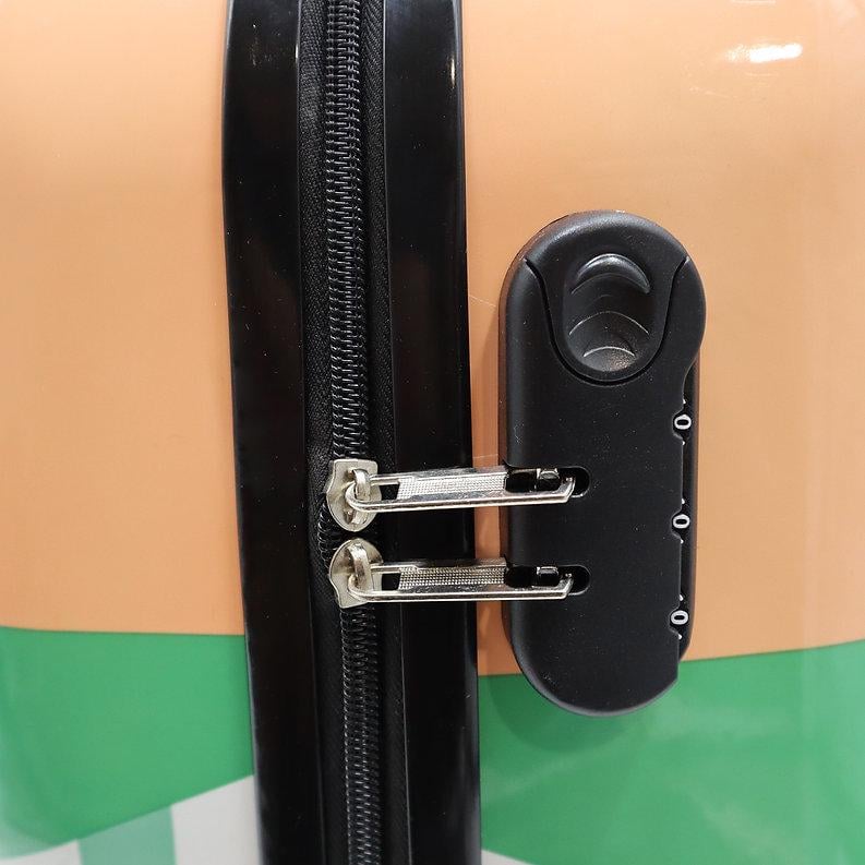 Валіза дитяча H&H Juicy Burger ABS-пластик на 4 коліщатках з кодовим замком 35 л (S_F-7) - фото 5 Валіза дитяча H&H Juicy Burger ABS-пластик на 4 коліщатках з кодовим замком 35 л (S_F-7) - фото 5