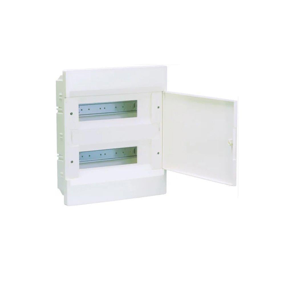 Щит розподільчий врізний Hager COSMOS 24/2х12 модулі з дверцятами Білий (28176617)