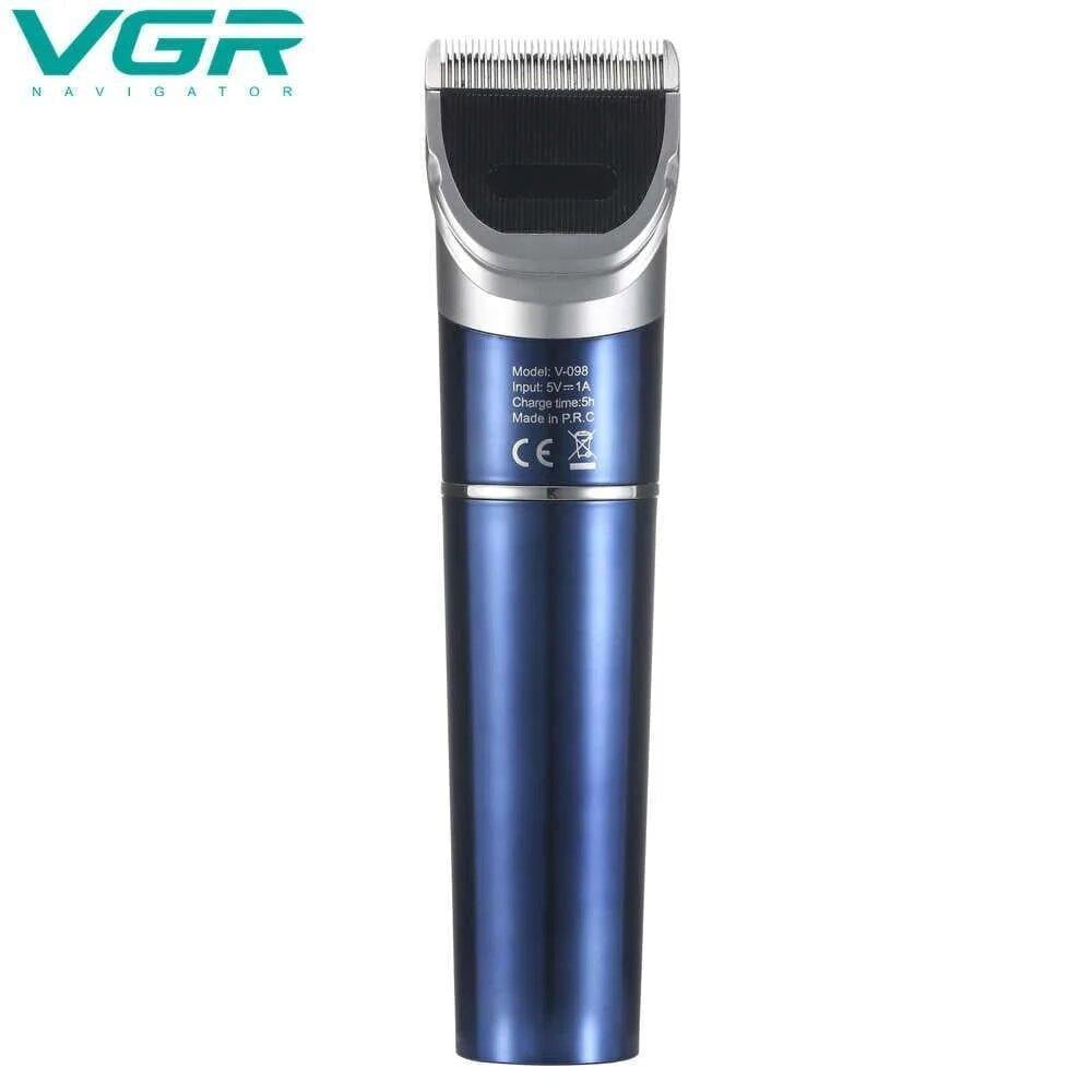 Машинка для стрижки собак та котів акумуляторний VGR V-098 Синій - фото 8 Машинка для стрижки собак та котів акумуляторний VGR V-098 Синій - фото 8