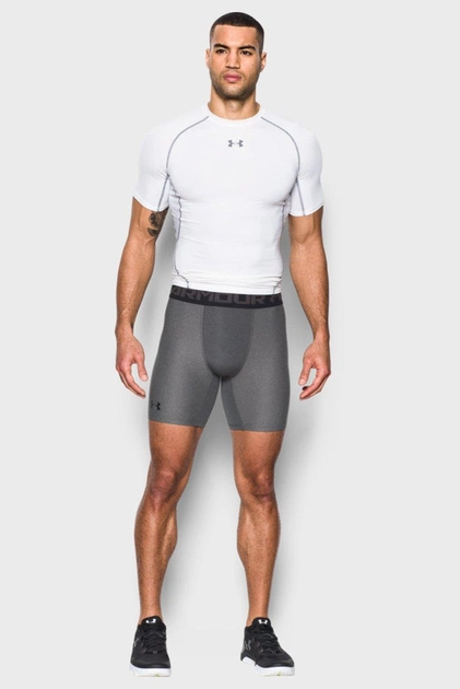 Шорты компрессионные Under Armour HG 2.0 comp short S Серый (1289566-090) - фото 4