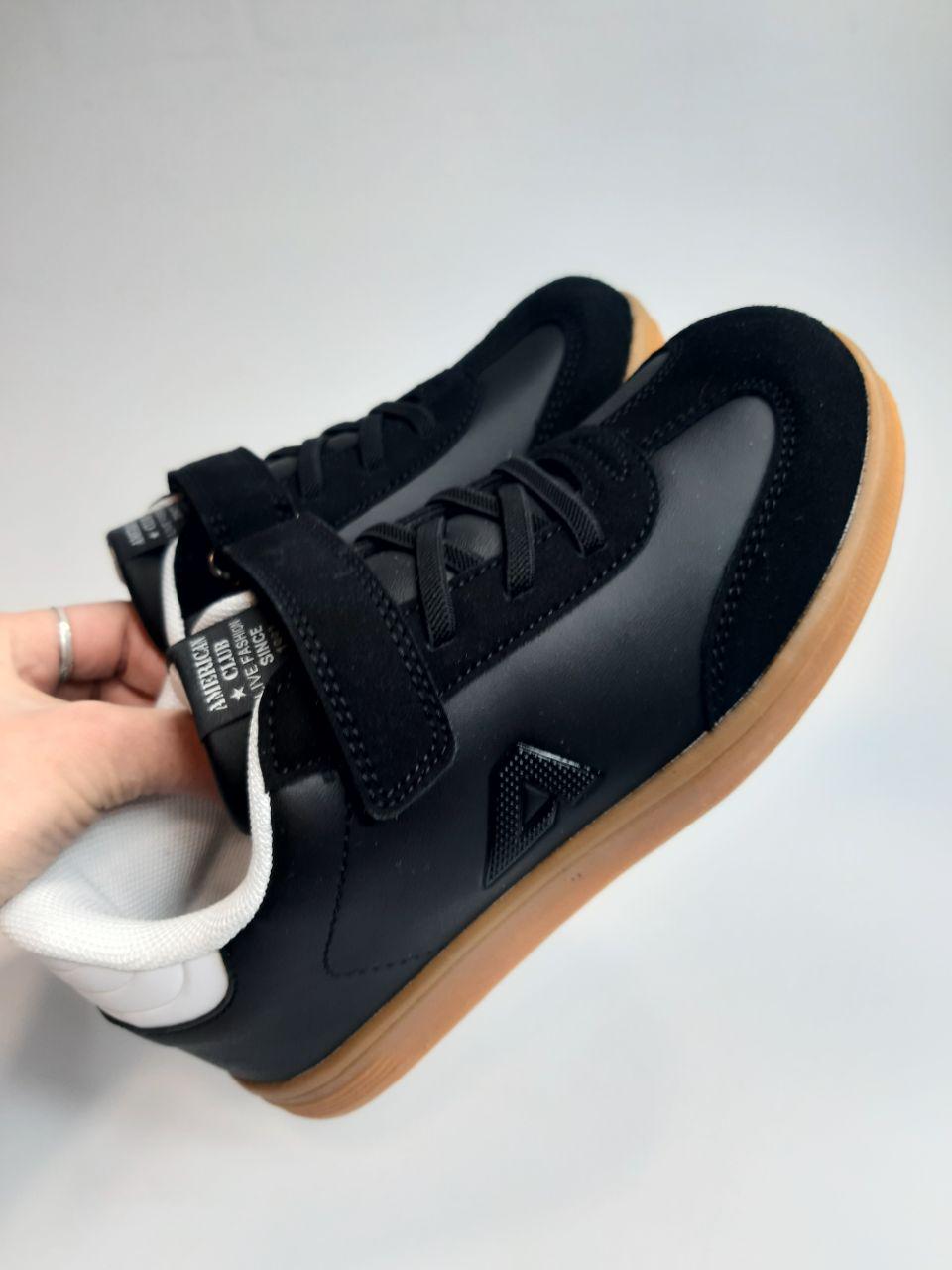 Кросівки для хлопчика American Club р. 33 21.5 см Чорний (192 black) - фото 2