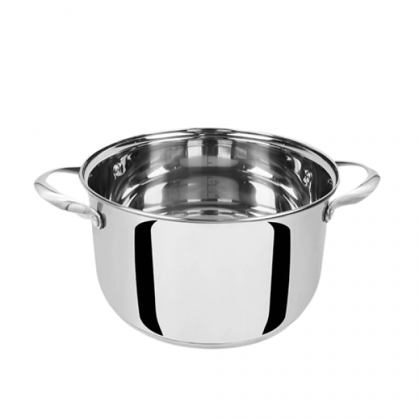 Набір посуду Maestro із нержавіючої сталі зі скляними кришками 1,8 л/2,5 л/3,4 л 6 пр. (39065e5a) - фото 3 Набір посуду Maestro із нержавіючої сталі зі скляними кришками 1,8 л/2,5 л/3,4 л 6 пр. (39065e5a) - фото 3