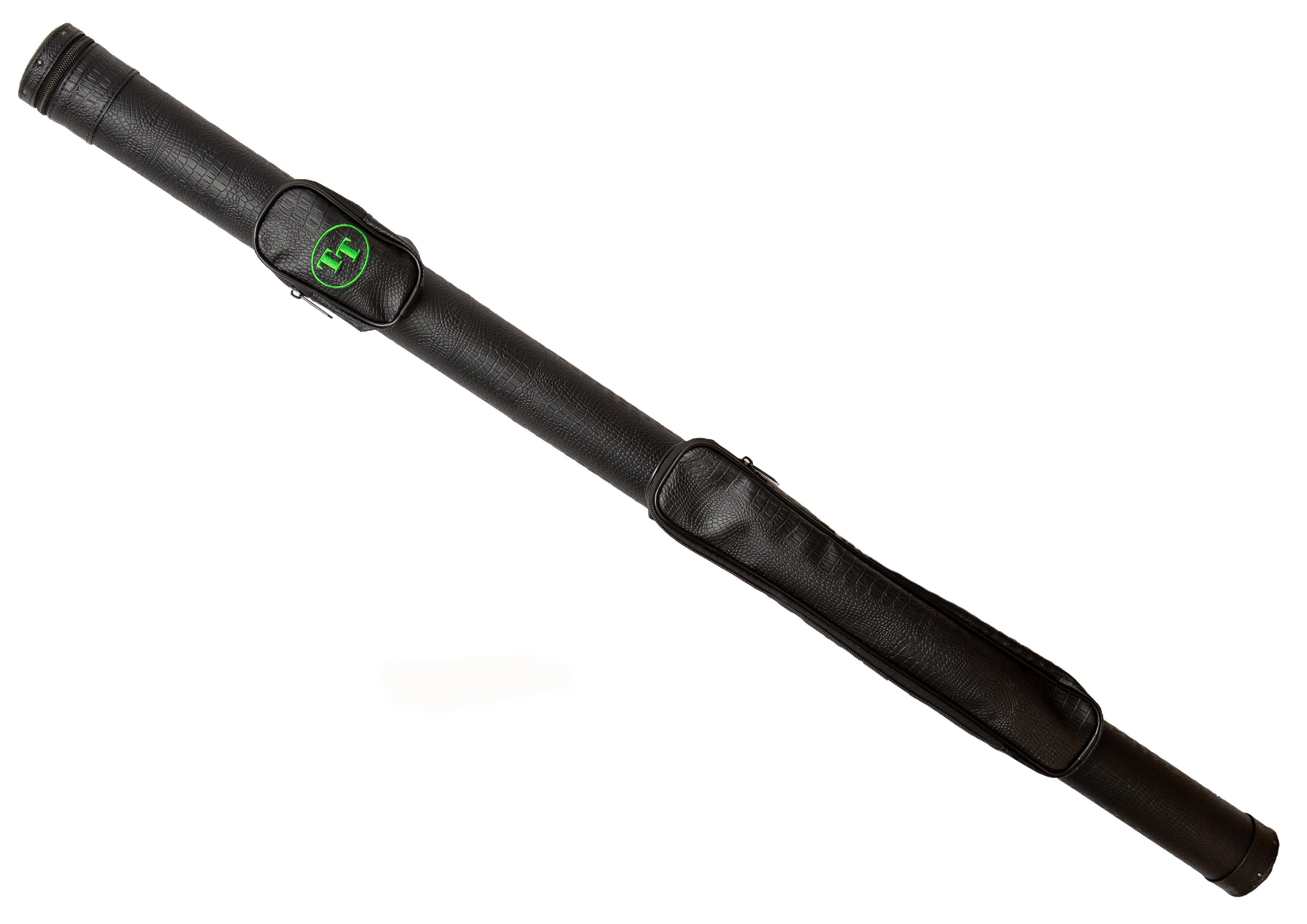 Тубус для 2-х составляющего кия TT Consul Pro Black снукер 115 см (4356)