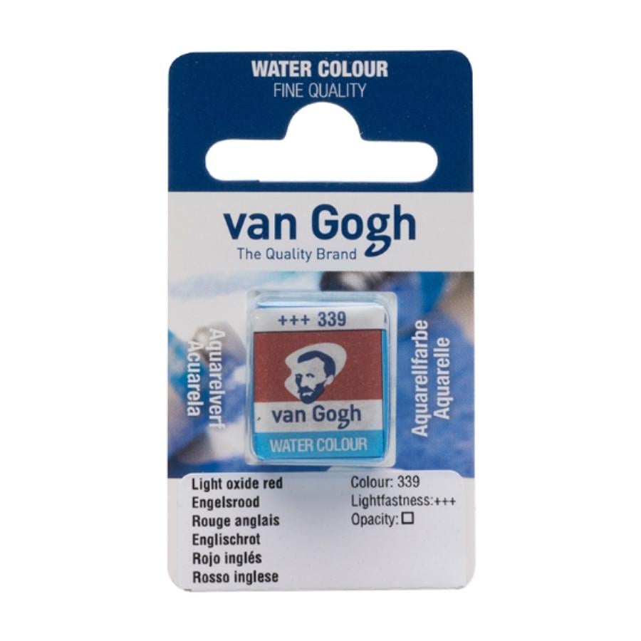 Краска акварельная Rosa Van Gogh кювета 2 шт. 339 Английский красный (8712079419189 20863391)