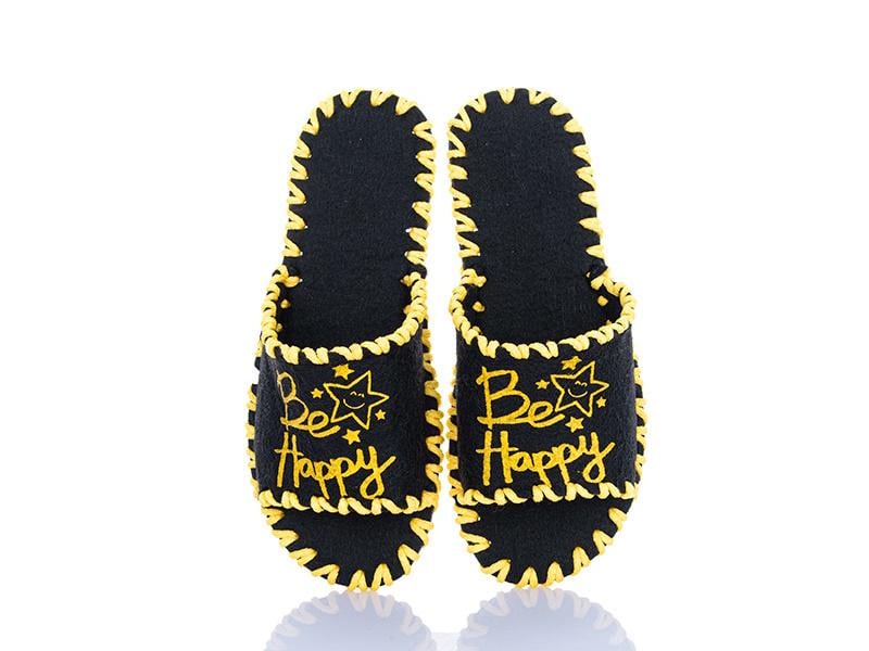Тапочки фетровые женские VENDS 287 р. 38-39 Черный