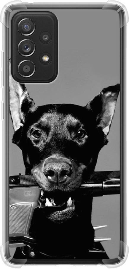 Чехол на Samsung Galaxy A52s 5G A528B Доберман (2745sp-2583-42517)