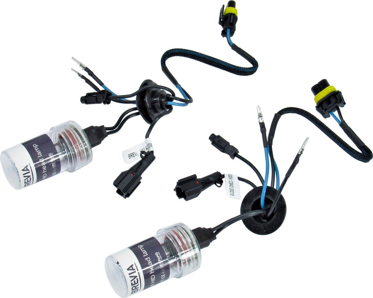 Лампочка ксеноновая Brevia H11 PGJ19-2 85V-35 Вт 4300K 12943 85V-H11 PGJ19-2 2 шт.