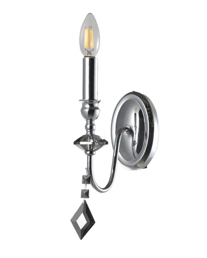 Бра Edlin PL2417-1W Vanessa E14 1x12W IP20 Хром (32205345) - фото 1