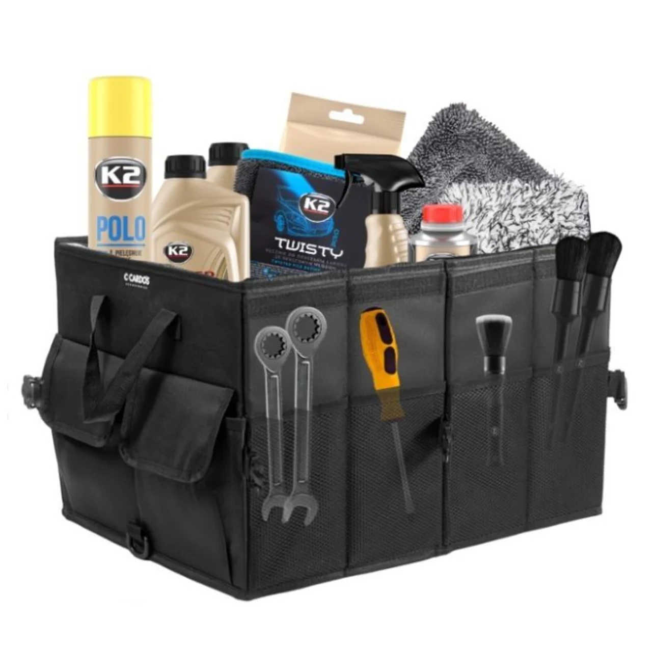 Органайзер автомобильный CARDOS универсальный 51 см х37х32 см - фото 4 Органайзер автомобильный CARDOS универсальный 51 см х37х32 см - фото 4