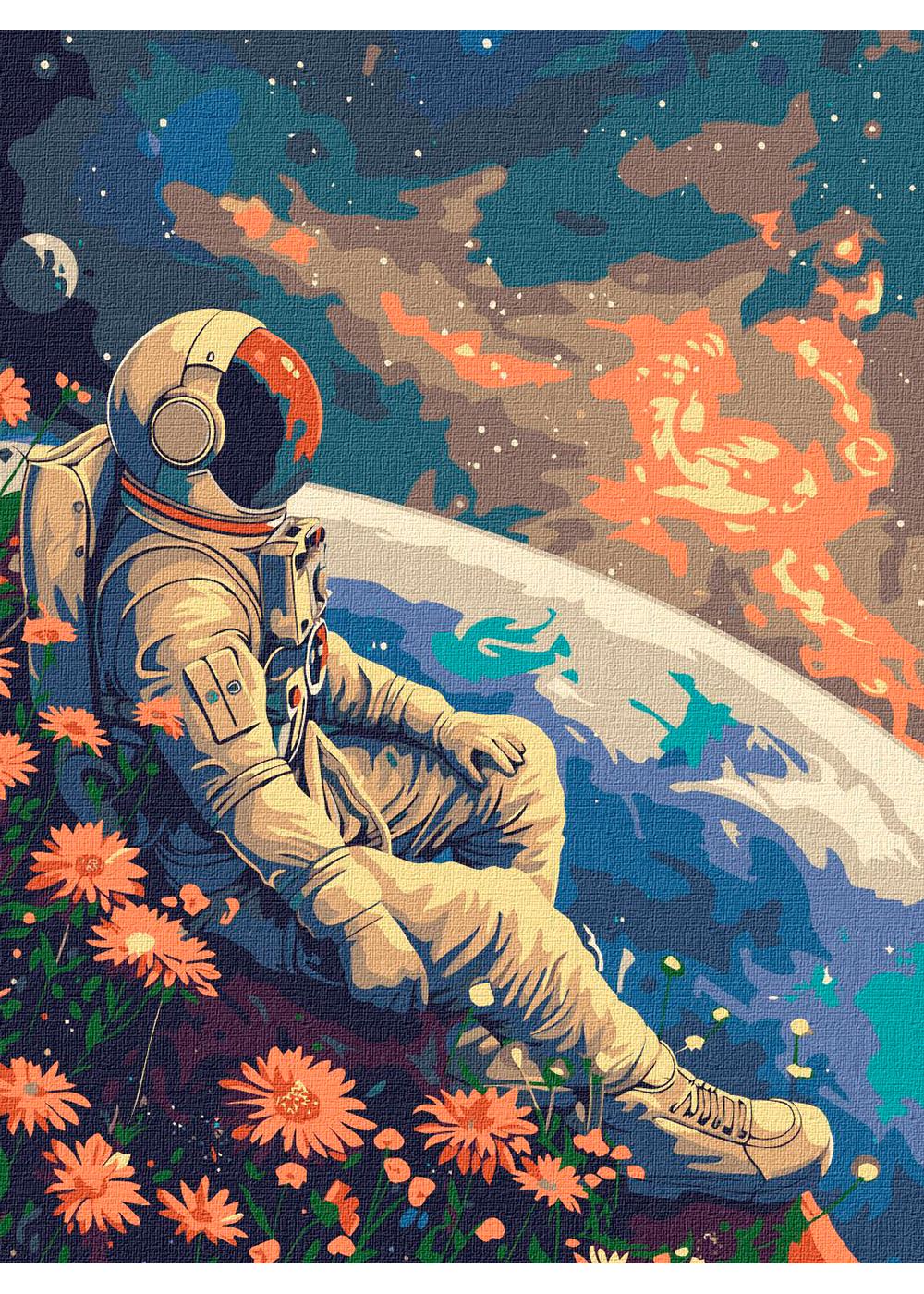 Картина по номерам ИДЕЙКА Всемирный отдых 30х40 см (KHO5141)