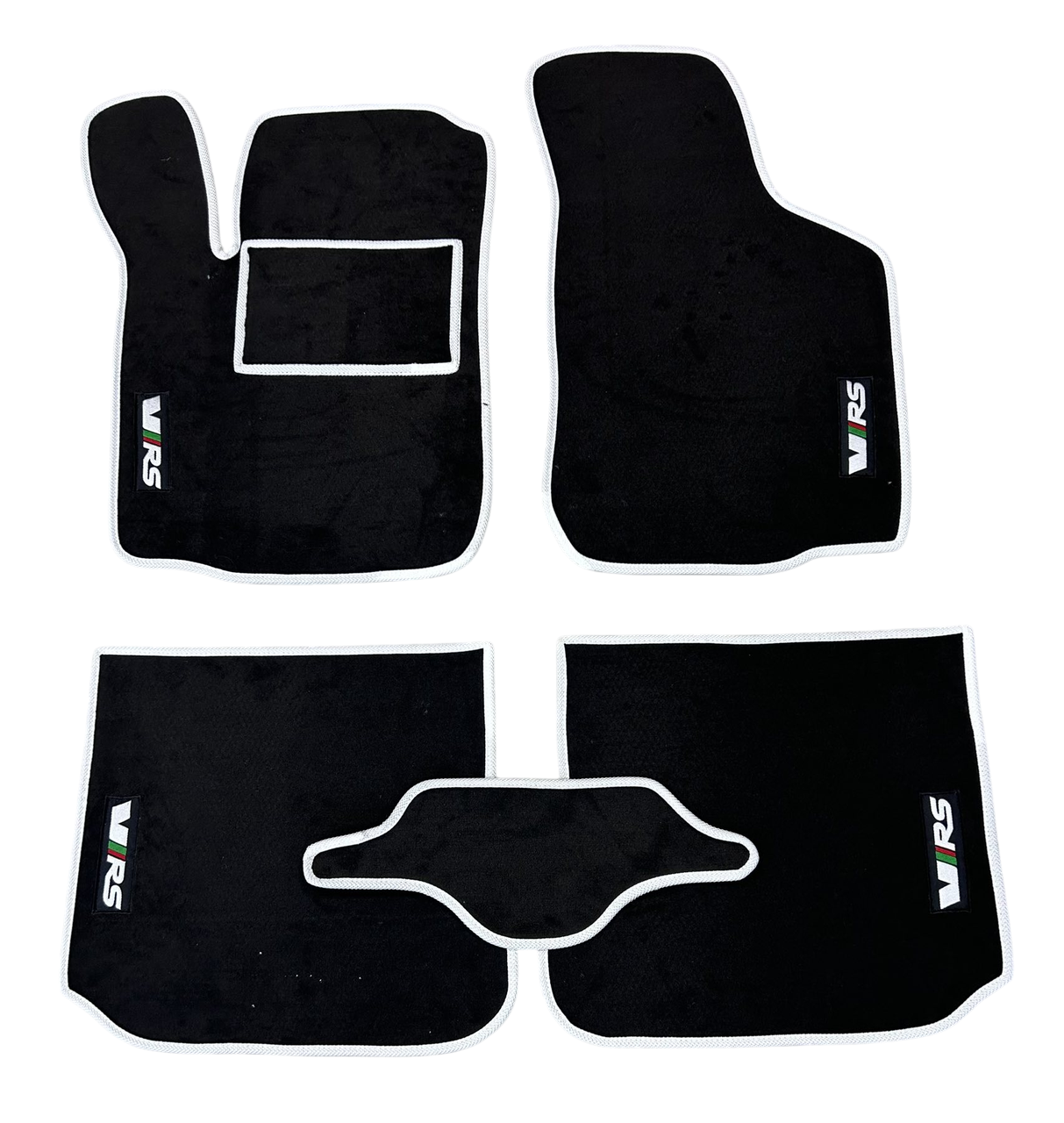 Коврики в салон ворсовые для Skoda Octavia A4 Tour RS 1996-2010 5 шт. Черный (27326813)