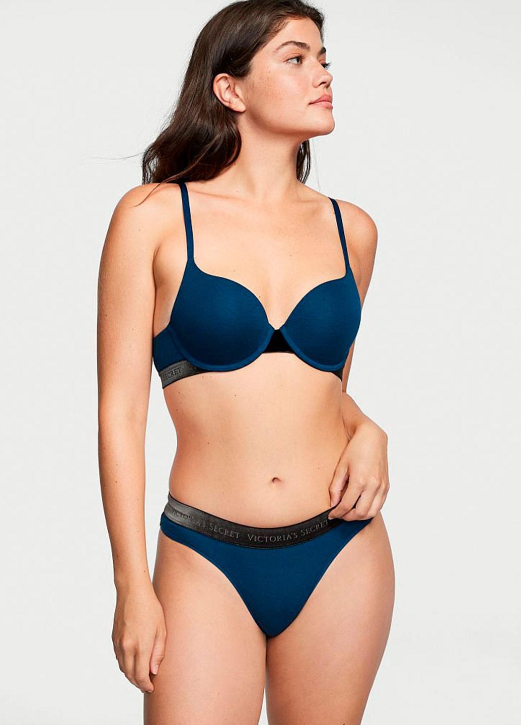 Женские трусы Victoria's Secret 3560000234183QD2M M Синий (61372332)