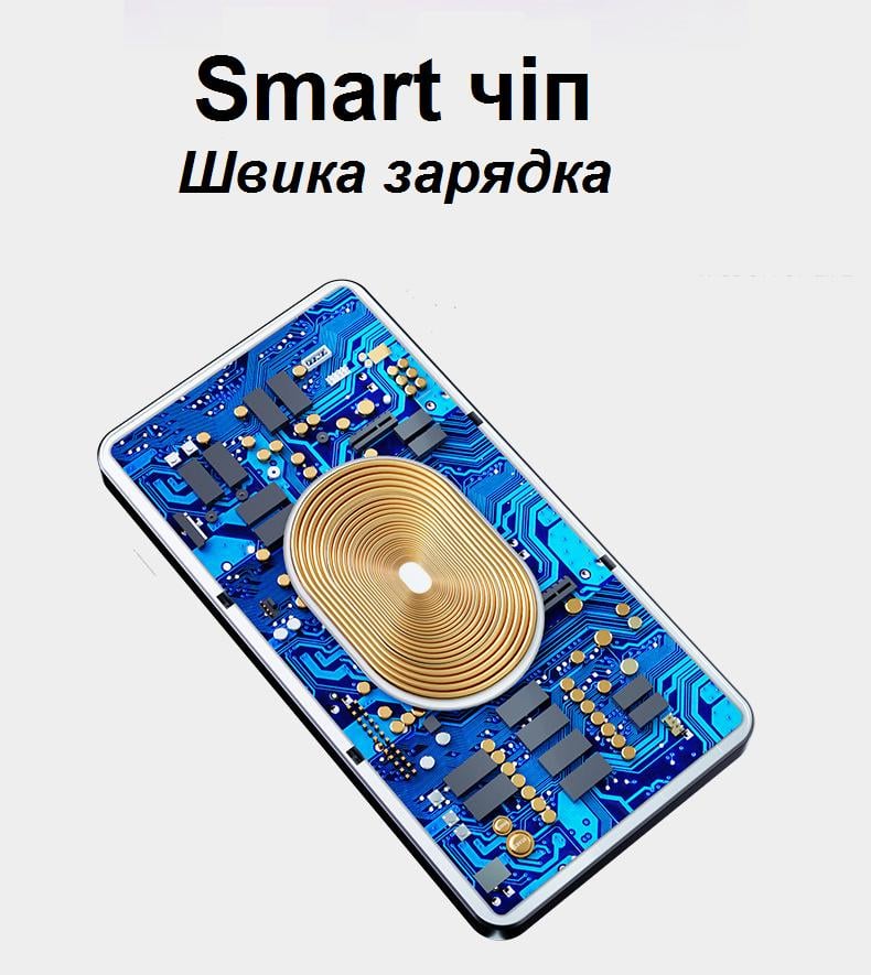 Зарядний пристрій бездротовий з функцією знезараження ультрафіолетом (1231613399) - фото 2