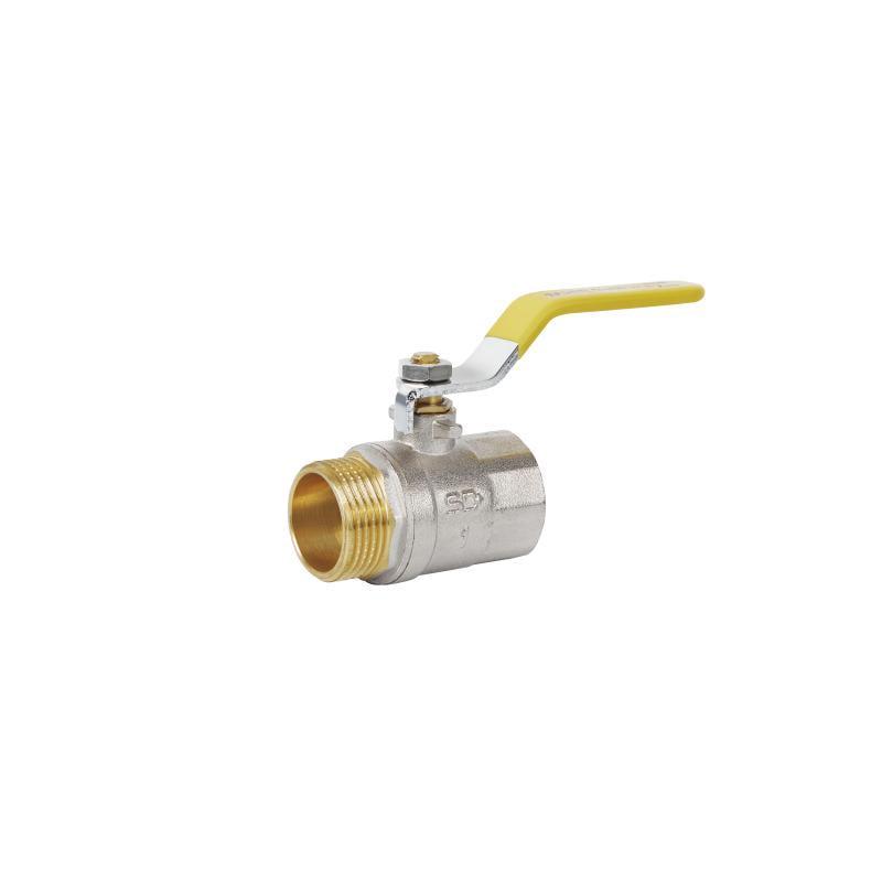 Кран-рычаг шаровый SD Plus ВЗ для газа 1" (SD605G25) Кран-рычаг шаровый SD Plus ВЗ для газа 1" (SD605G25)