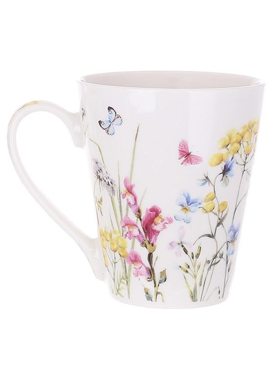 Чашка фарфоровая BonaDi Floral 325 мл (311-103)