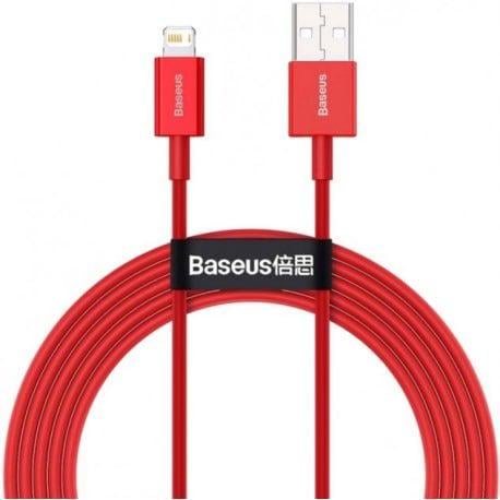 Кабель BASEUS Superior Series Fast Charging Data Cable USB to Lightning 2,4A 1 м Red (CALYS-A09)
