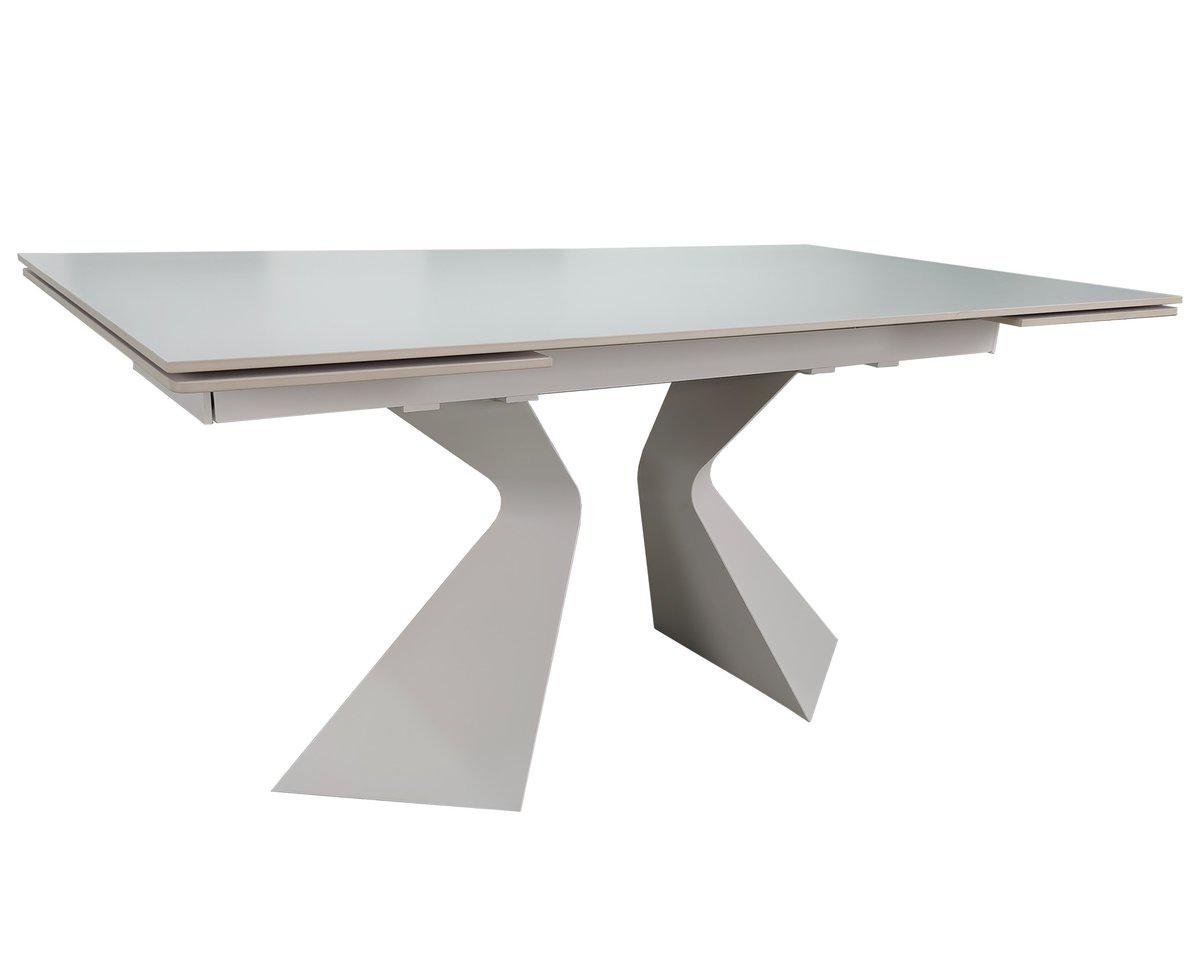 Обеденный стол раскладной Intarsio LAURA CERAMIC 160-240х90 см Белый матовый (LAURA160) Обеденный стол раскладной Intarsio LAURA CERAMIC 160-240х90 см Белый матовый (LAURA160)