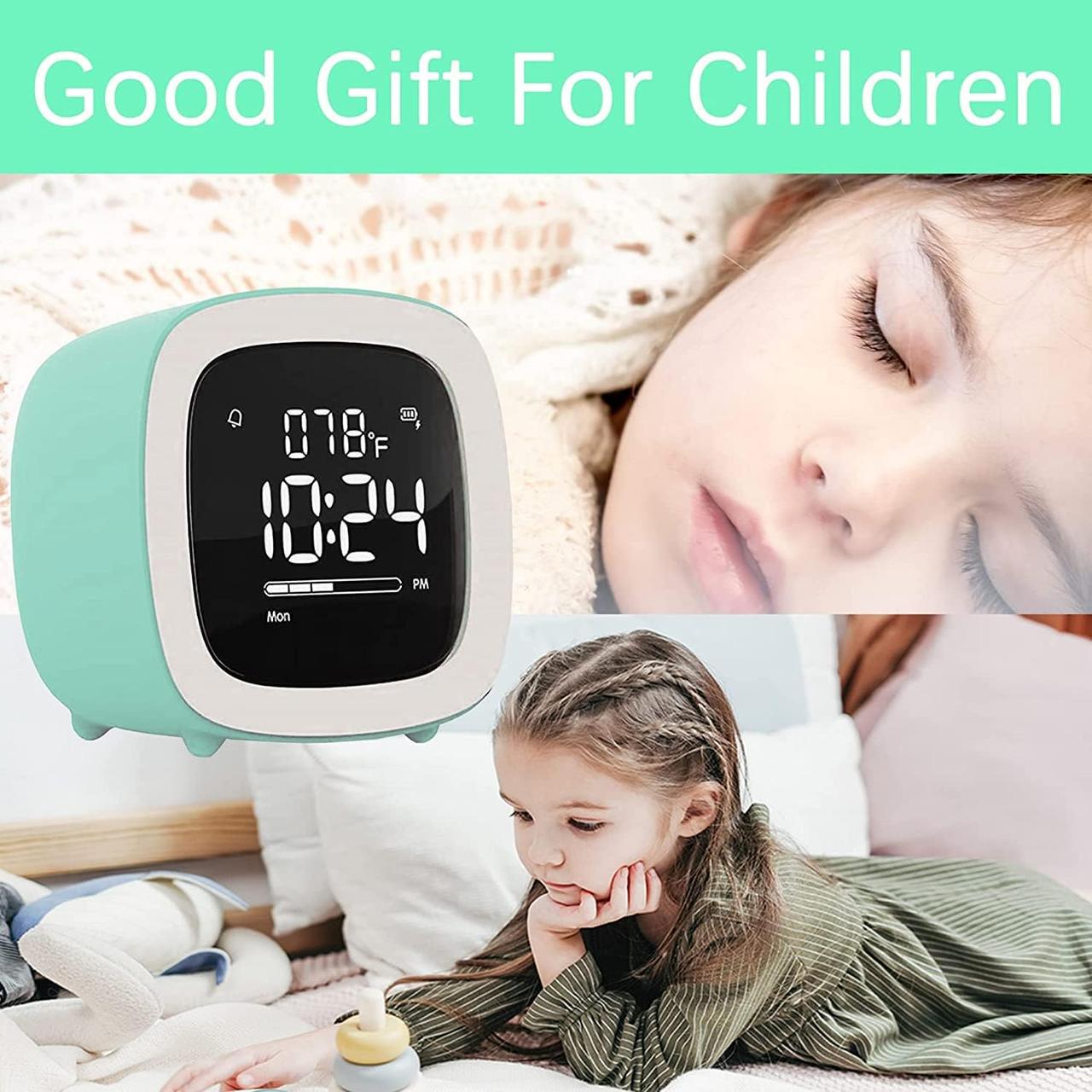 Часы настольные с будильником цифровые Cute TV аккумуляторные мультифункциональные Голубой (2459545715) - фото 5 Часы настольные с будильником цифровые Cute TV аккумуляторные мультифункциональные Голубой (2459545715) - фото 5