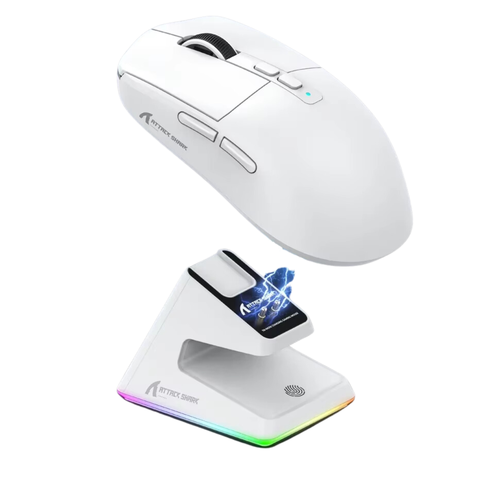 Мышка беспроводная ATTACK SHARK X6 White (24392738) Мышка беспроводная ATTACK SHARK X6 White (24392738)