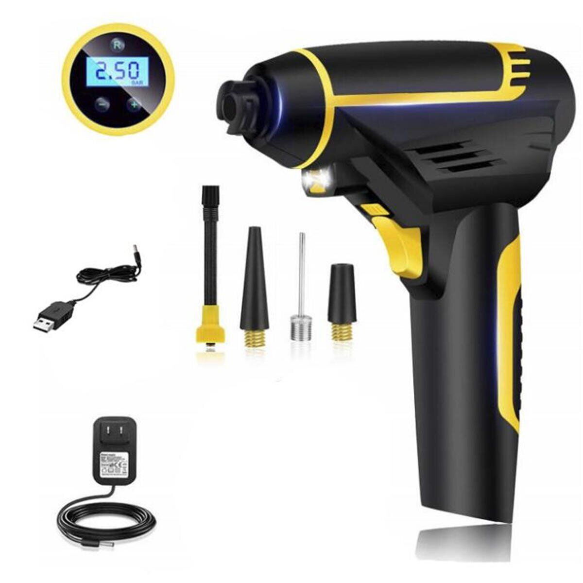 Насос аккумуляторный компрессор для авто Car Air Pump (CAP1) - фото 2 Насос аккумуляторный компрессор для авто Car Air Pump (CAP1) - фото 2