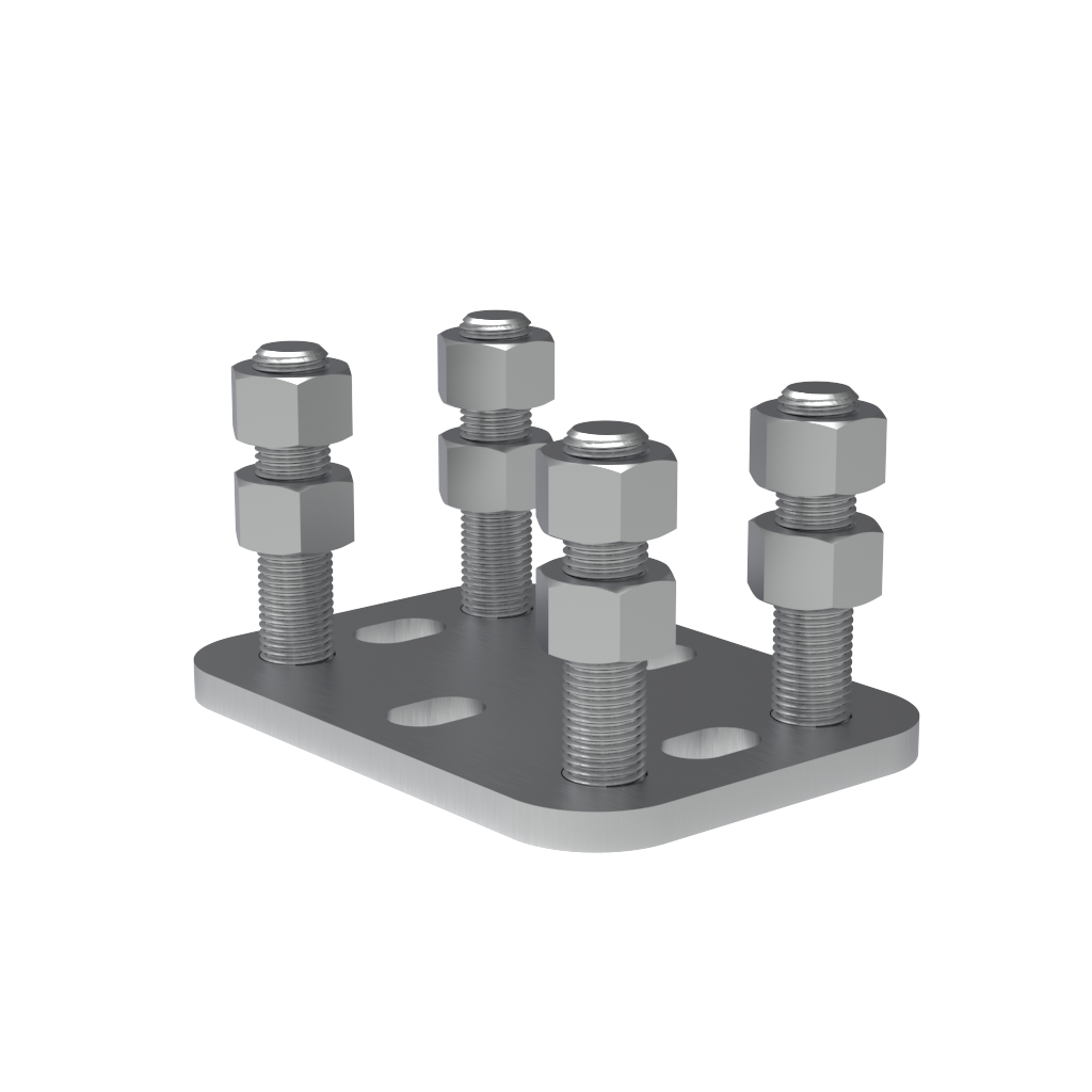 Регулююча опора Roll Grand для закріплення і регулювання кареток воріт 2 шт.