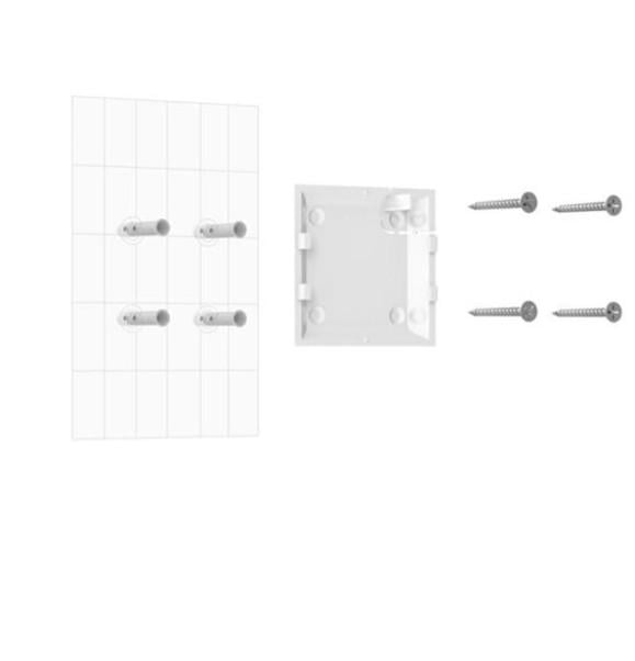 Панель кріпильна Ajax SmartBracket для MotionCam CombiProtect Black (17164)