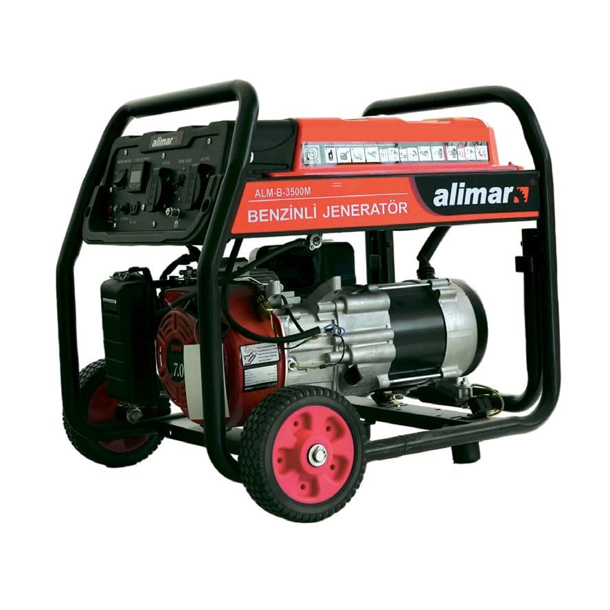 Генератор бензиновий електричний Alimar alm-b-3500-m 2,4 кВт/3,5 кВА Генератор бензиновий електричний Alimar alm-b-3500-m 2,4 кВт/3,5 кВА