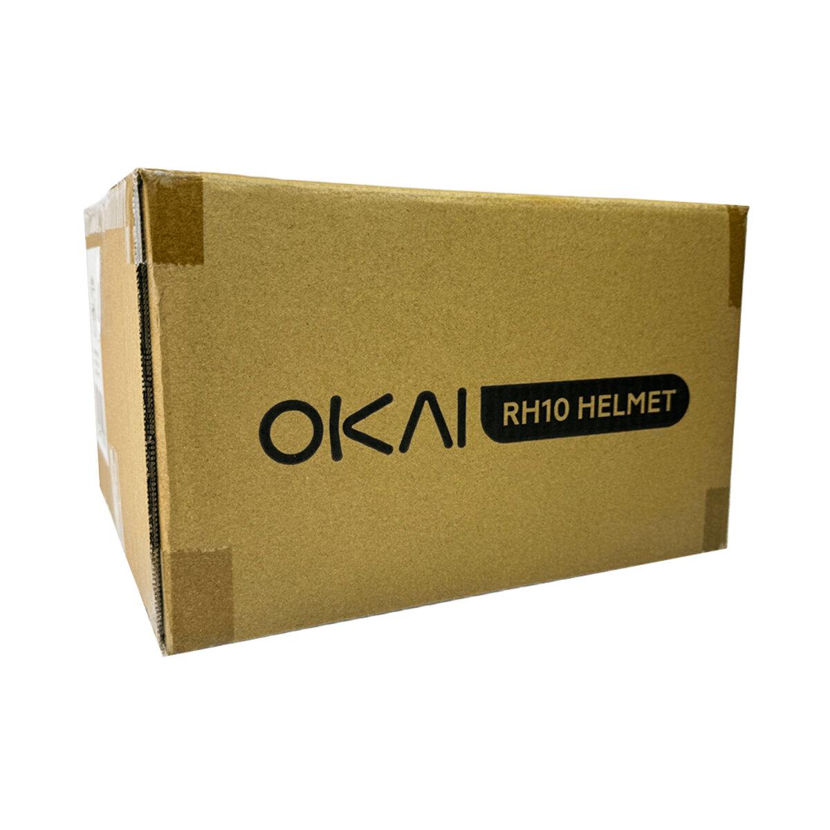 Шолом захисний OKAI L 56-62см 260 г Grey (OKAIRH-LG) - фото 7