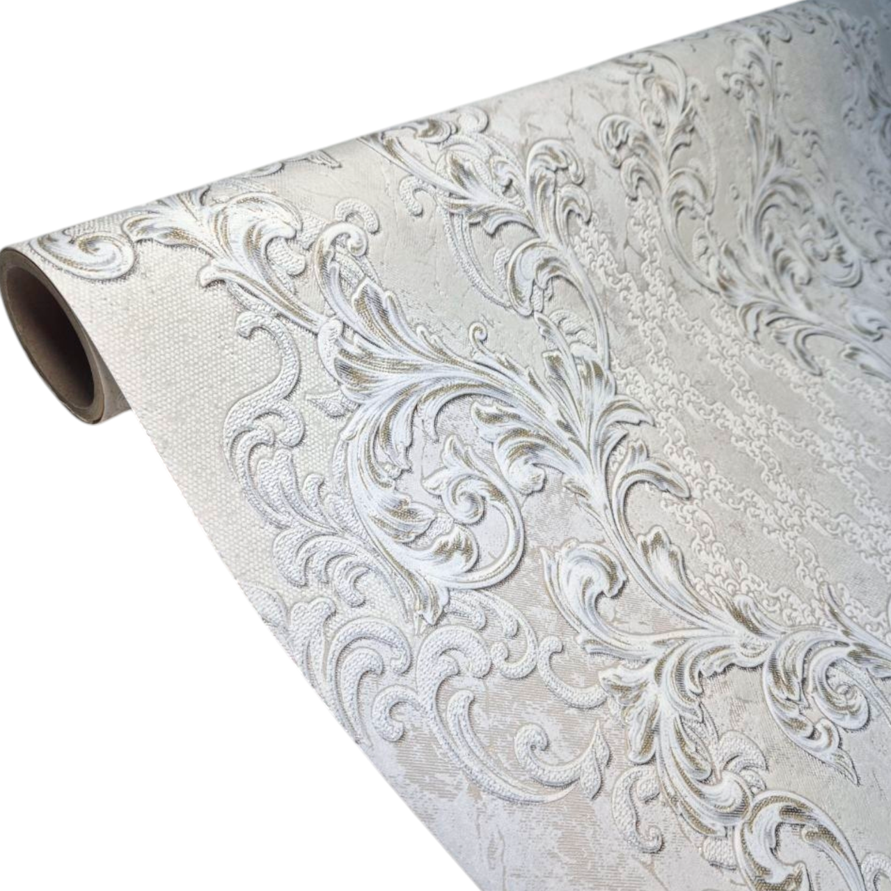 Шпалери вінілові флізелінові Слов'янські шпалери 3755-05 в спальню/коридор/зал/вітальню/кімнату 10,05x1,06 м Бежевий (2487047754) - фото 1